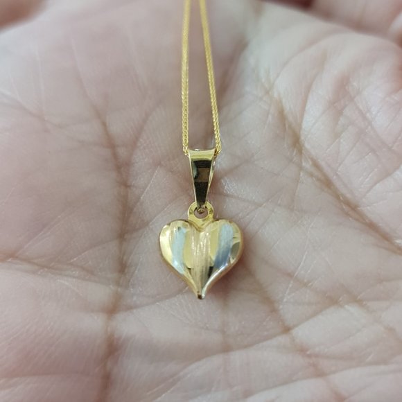 Necklace with cute heart pendant - Picture 6 of 17